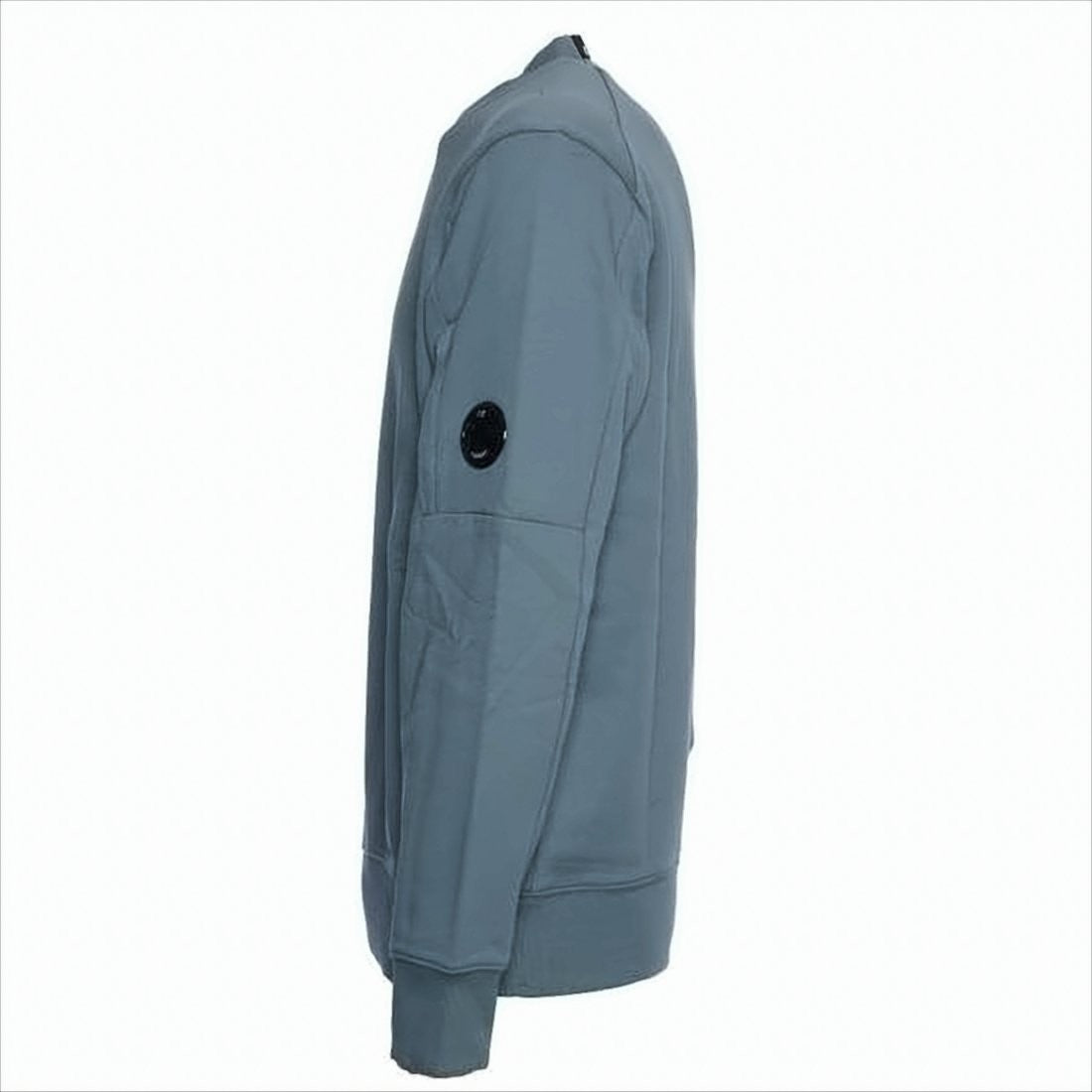 C.P. Company Long-Sleeve Blue Cotton Crew Neck Shirt