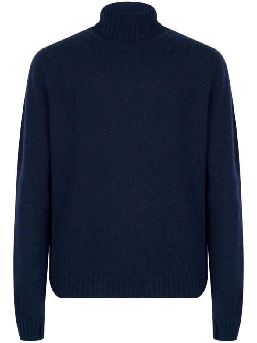 John Smedley Navy Blue Faisal Sweater