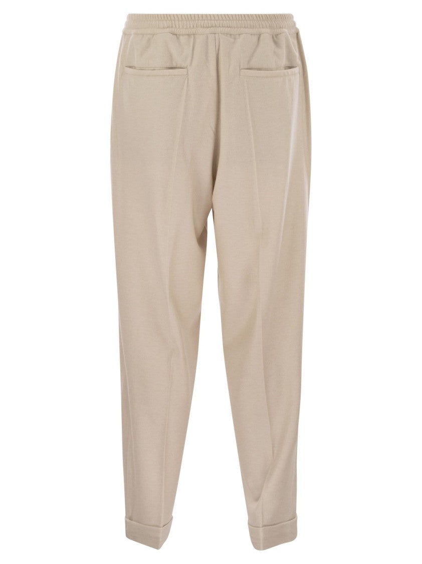 Fedeli Harvard - Soft Cashmere Flannel Trousers