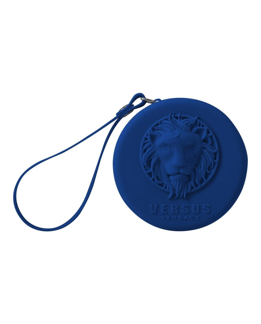 Versus Versace 39Mm Blue Case Strap Watch With Enamel Dial