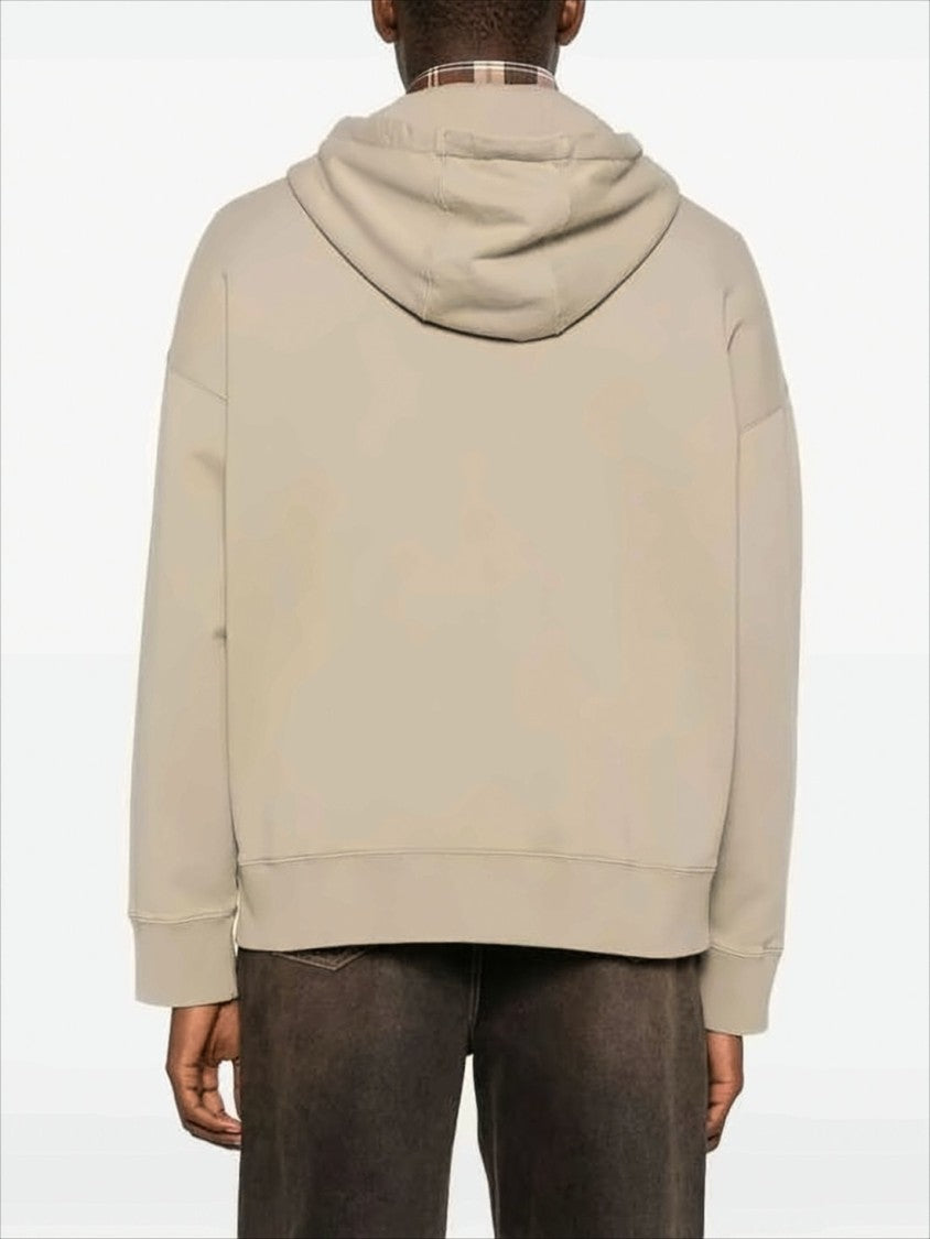 Maison Kitsuné Relaxed-Fit Oversized Hoodie With Embroidered Fox Head