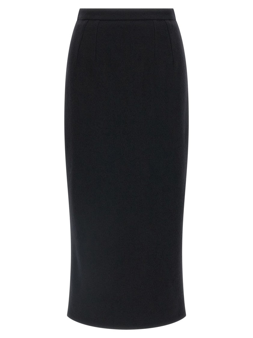 Dolce & Gabbana Wool Sheath Skirt