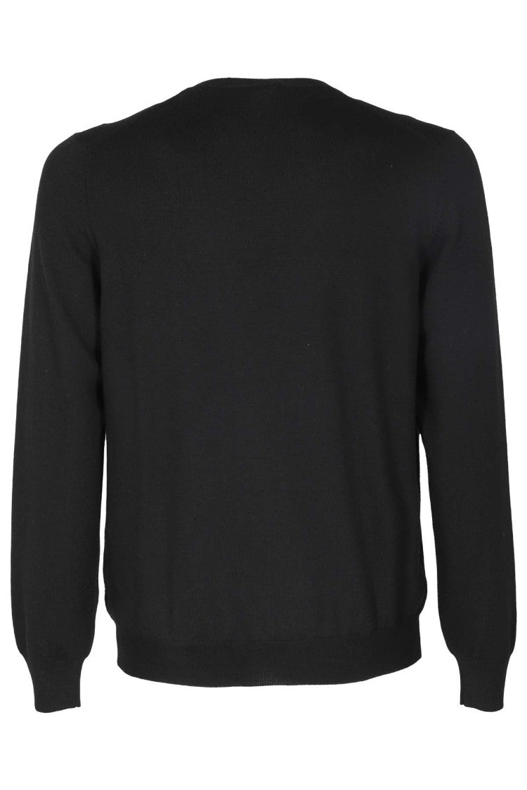 Fay Black-Colored Fay Sweater