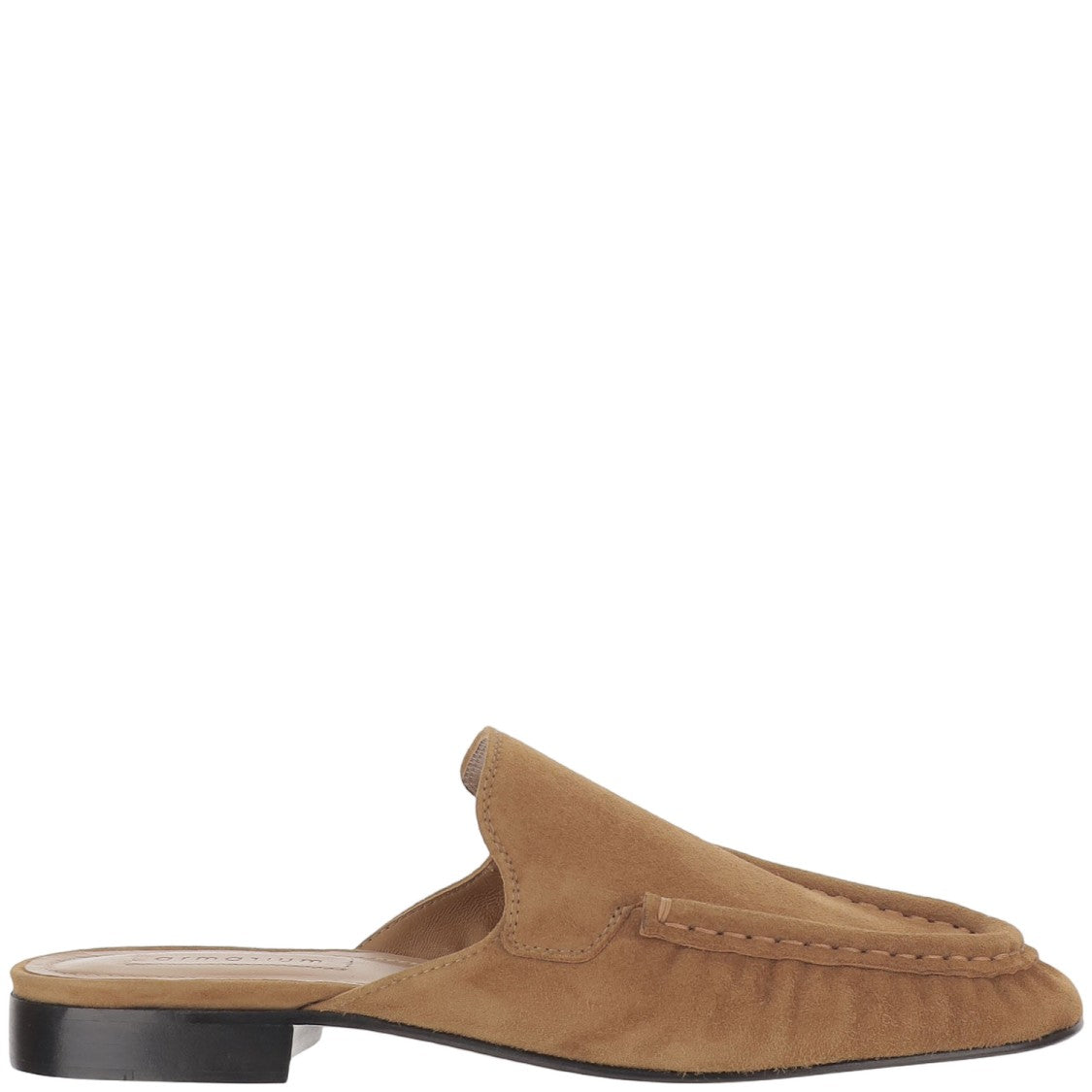 Armarium Soft Suede Leather Slip-On Mules