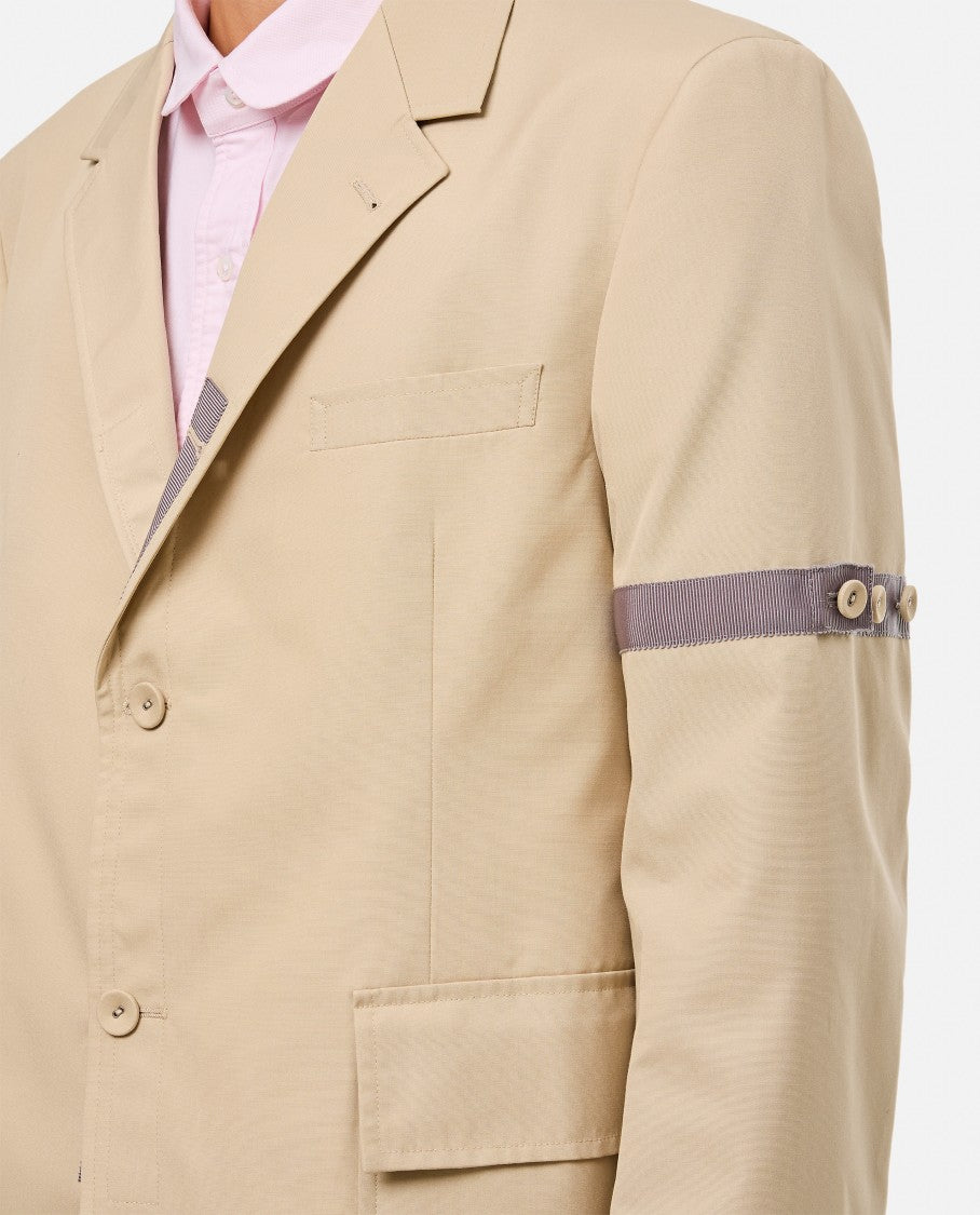 Thom Browne Unstructured Straight Fit Jacket