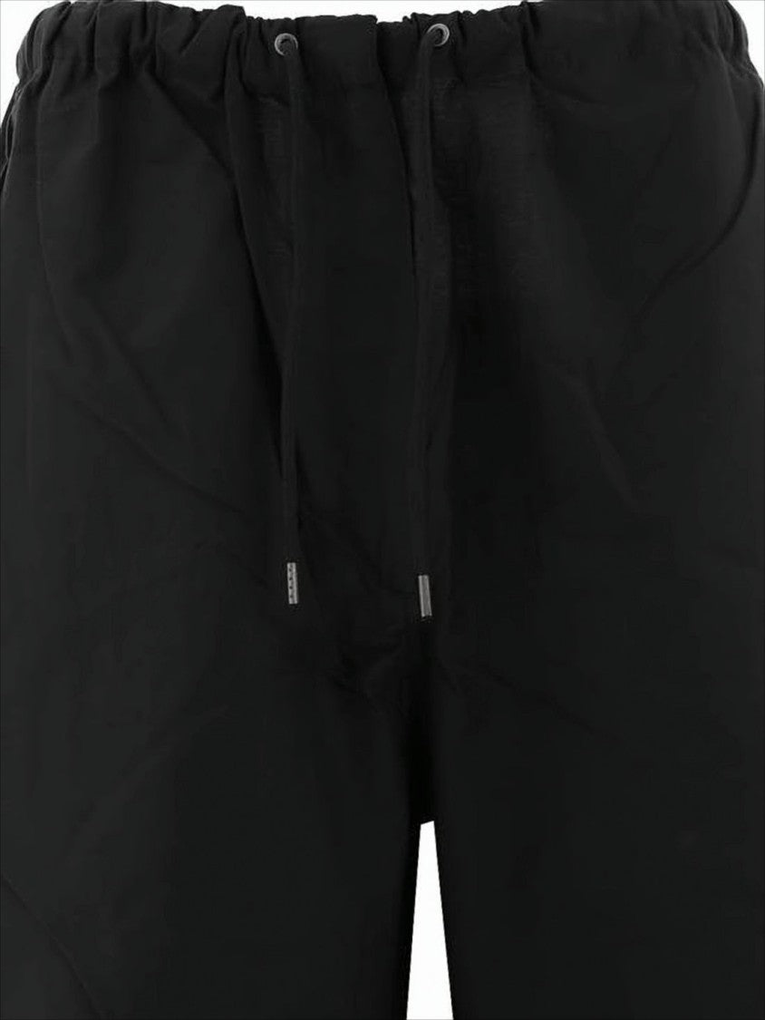 Acne Studios Relaxed Fit Straight-Leg Pants With Drawstring Waistband