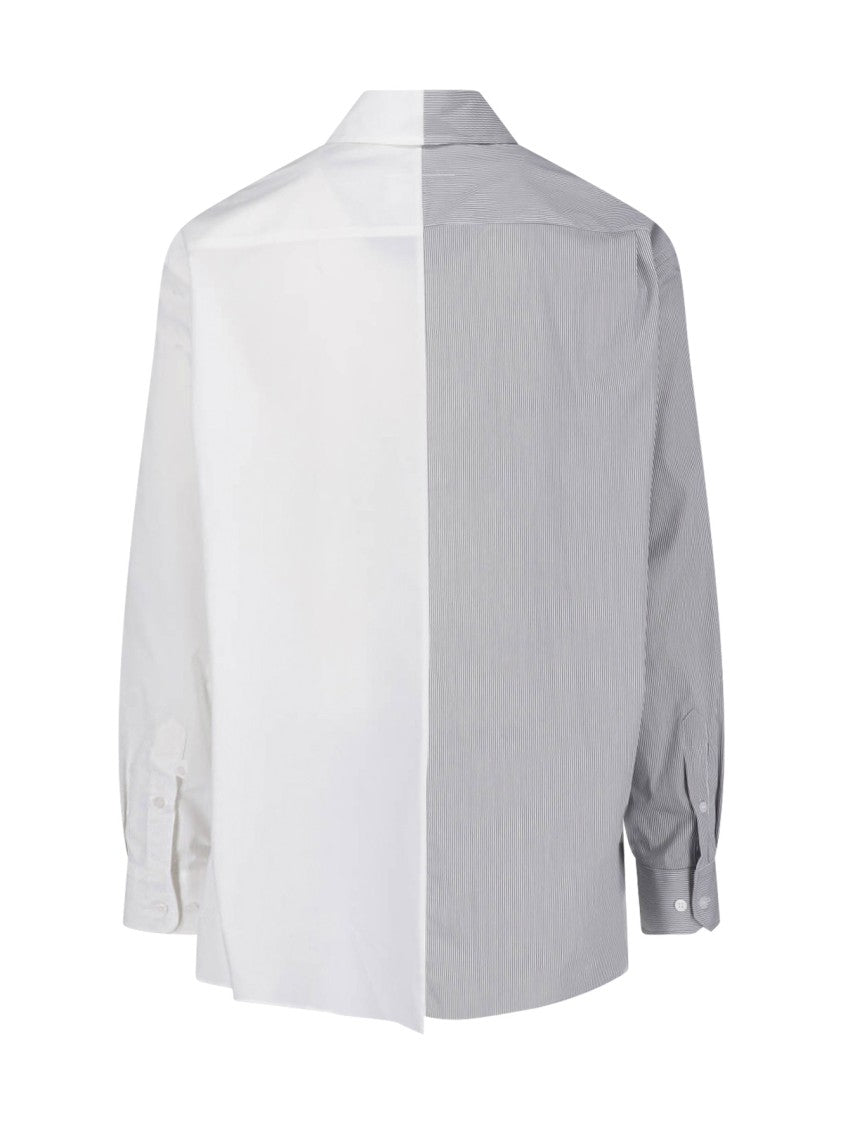 Mm6 By Maison Margiela Numeric Asymmetric Shirt