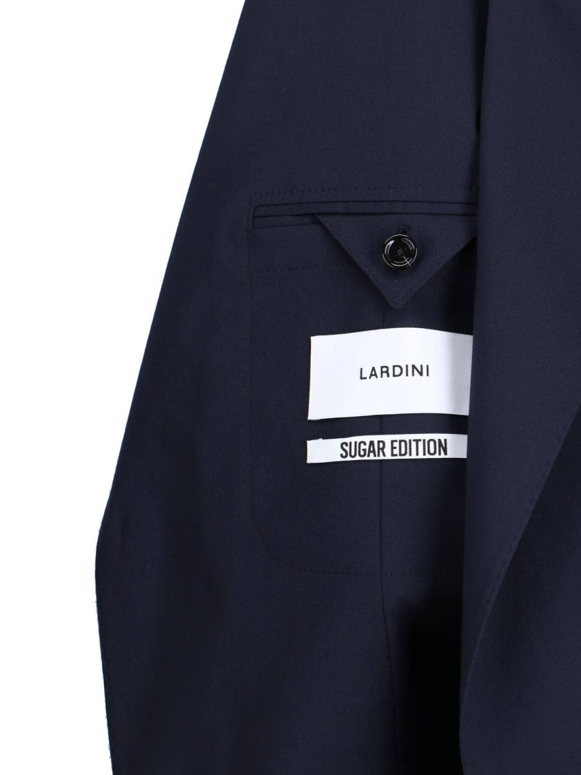 Lardini Single-Breasted Suit Blue
