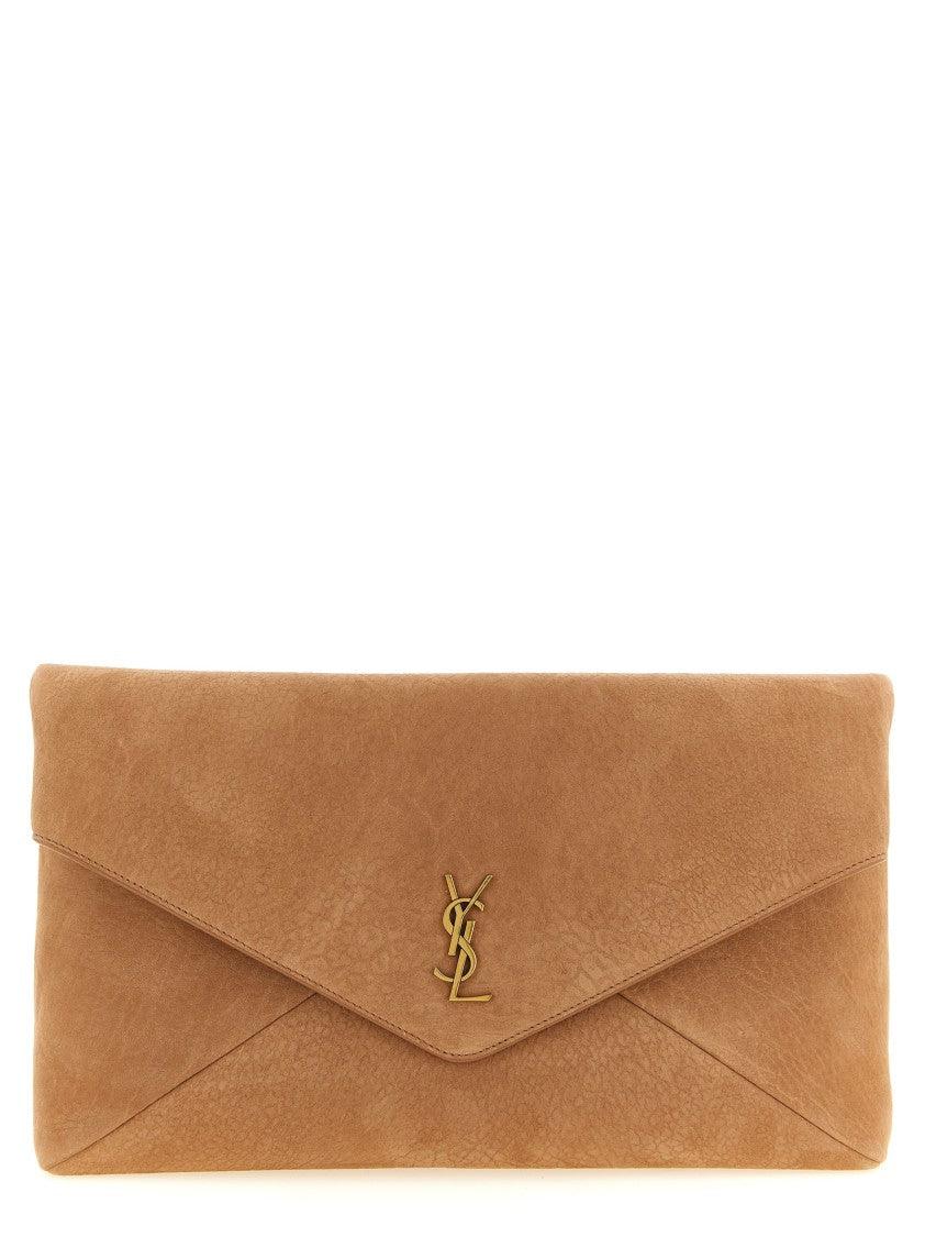 Saint Laurent 'Envelope' Maxi Clutch