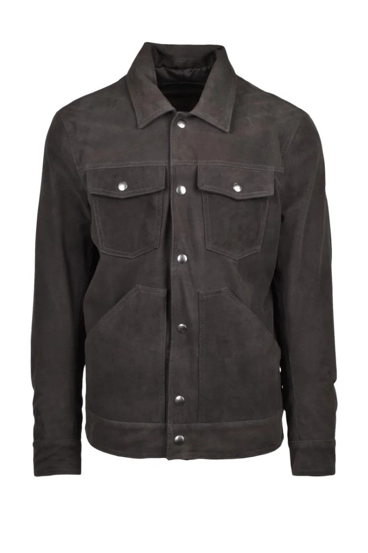 A.M.Couture Leather Jacket - Brown