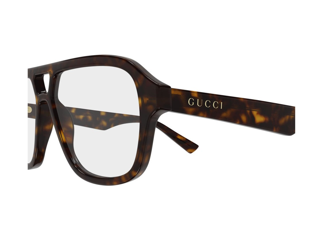 Gucci Gg2183o Keyhole Bold Oversized Square Eyeglasses