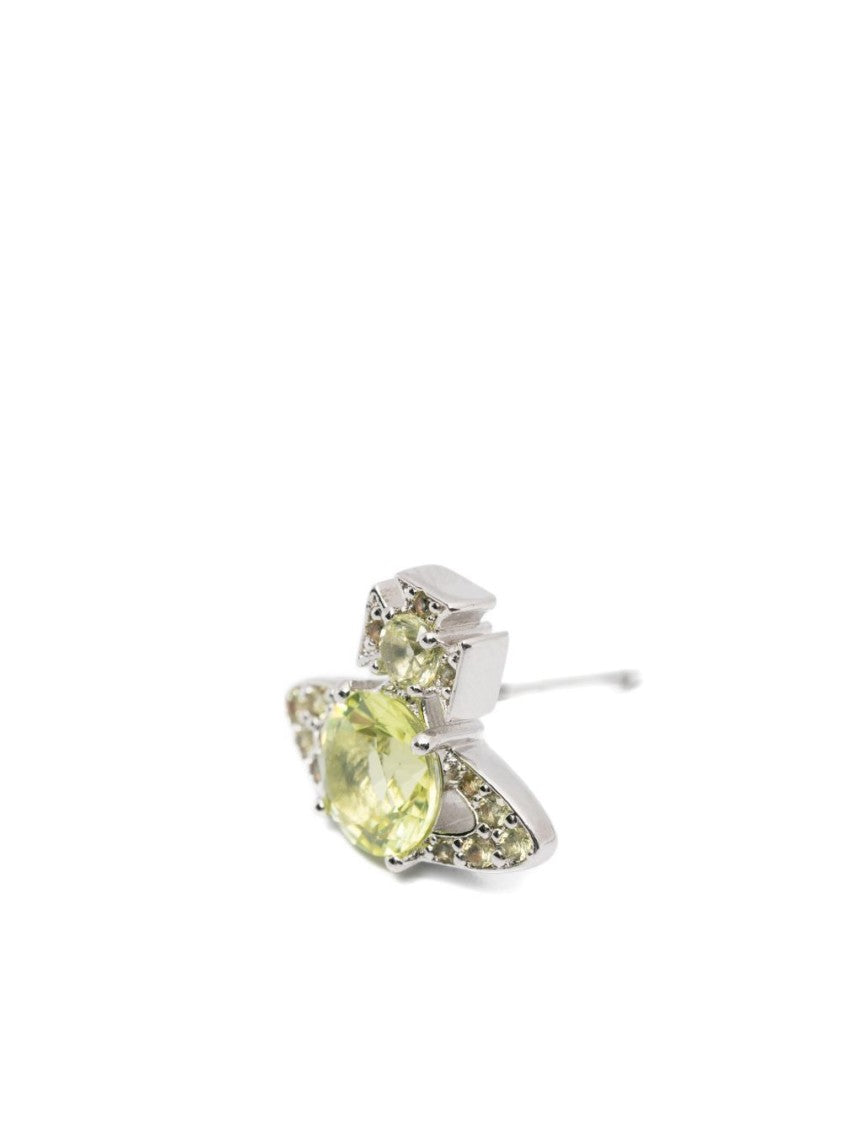 Vivienne Westwood Orb Design Silver-Tone Stud Earrings