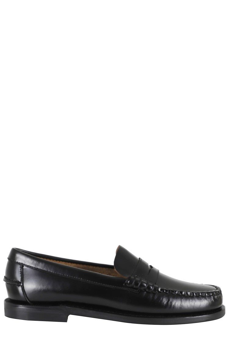 Sebago Black Classic Dan Leather Loafers