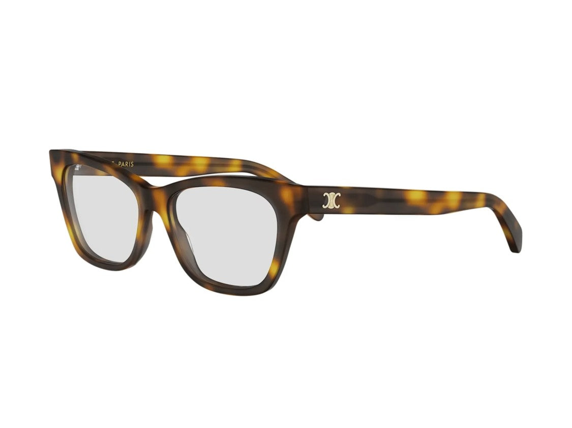 Celine Tortoiseshell Cl50184i Oversized Square Eyeglasses