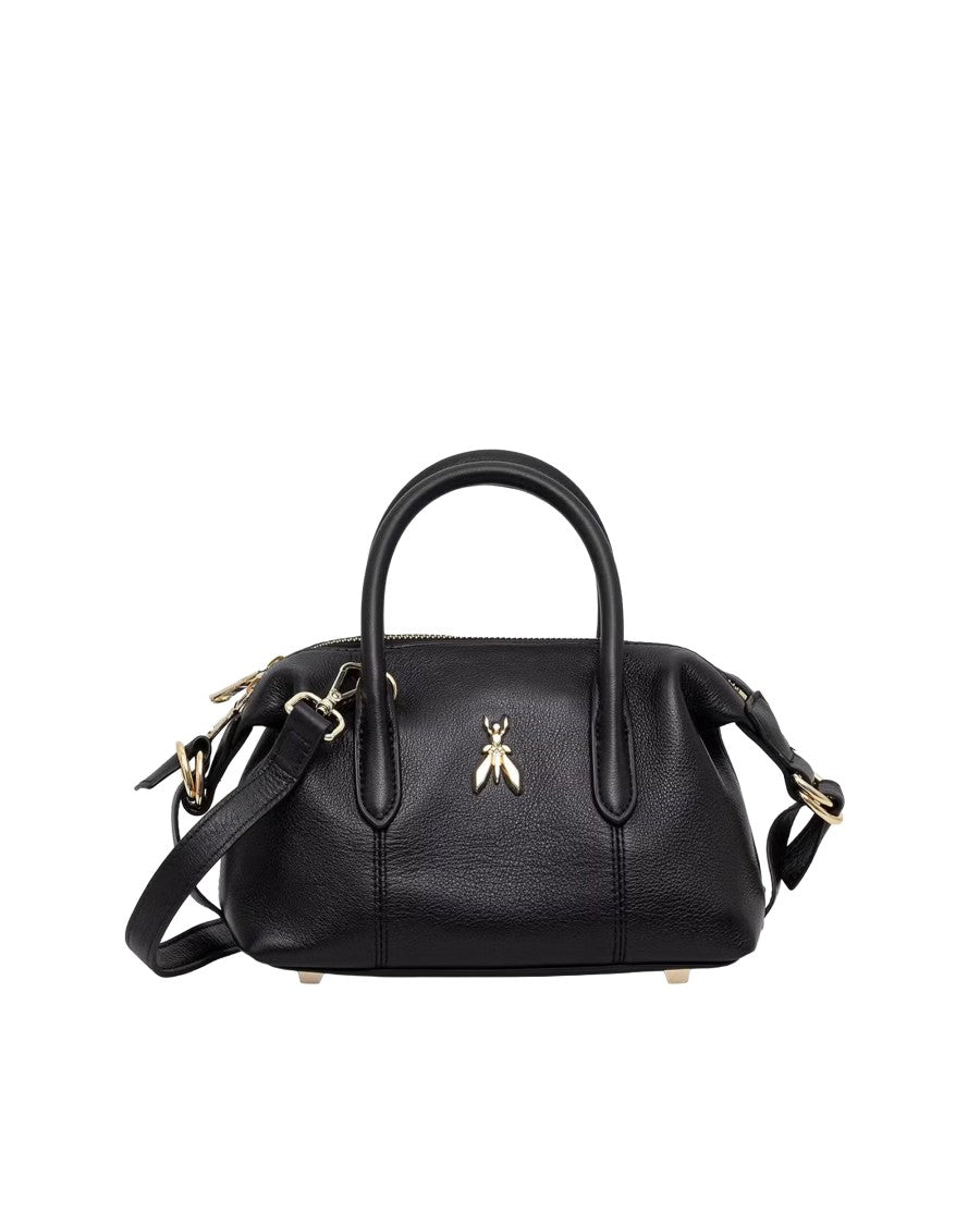 Patrizia Pepe Black Calf Leather New Business Mini Bag