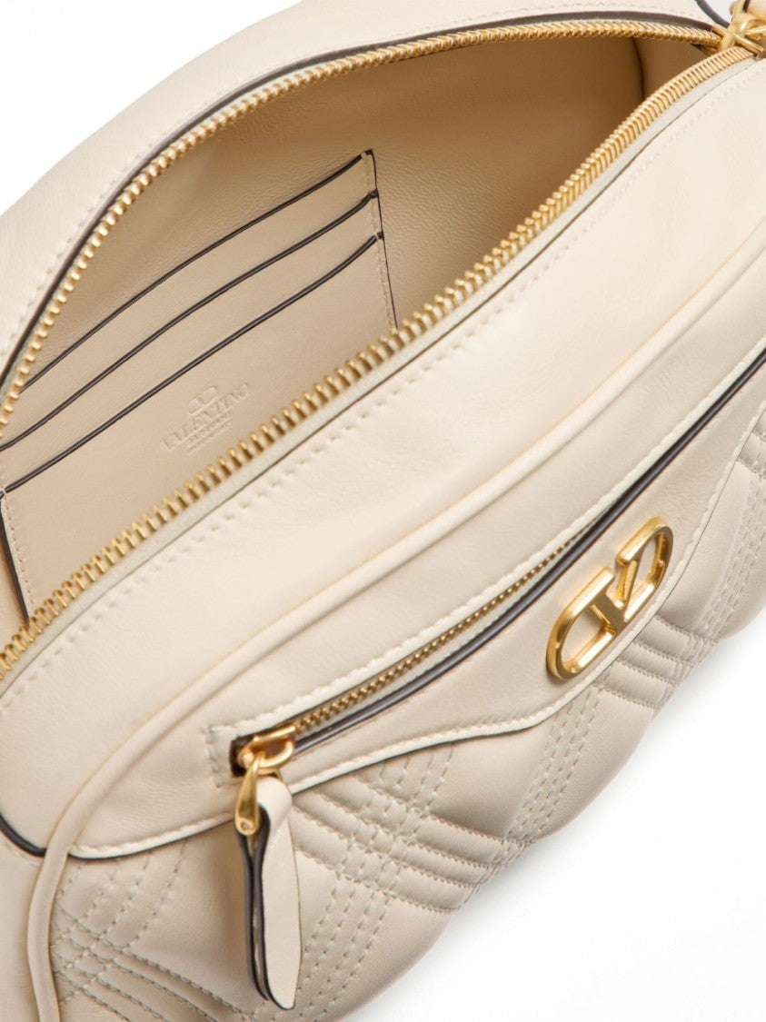 Valentino Beige Quilted Bag