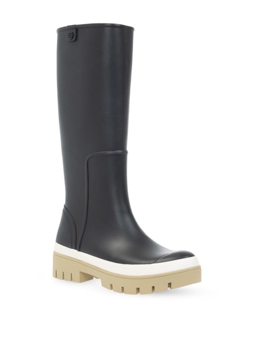 Tory Burch Hurricane Tall Wellington Rain Boots