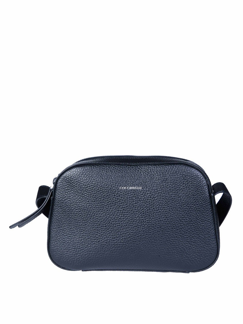 Coccinelle Fern Pebbled Shoulder Bag