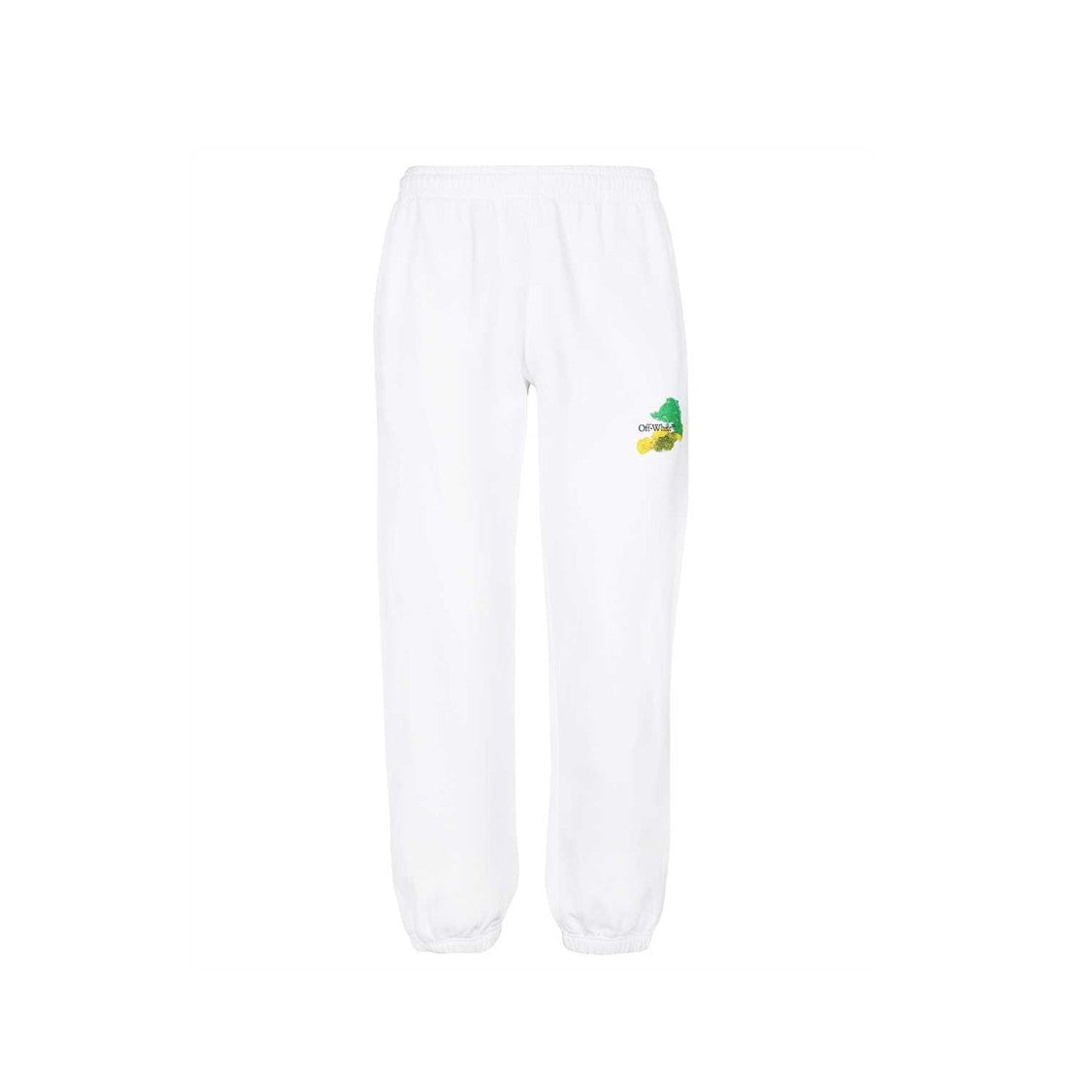 Off-White Cotton Logo Sweatpants