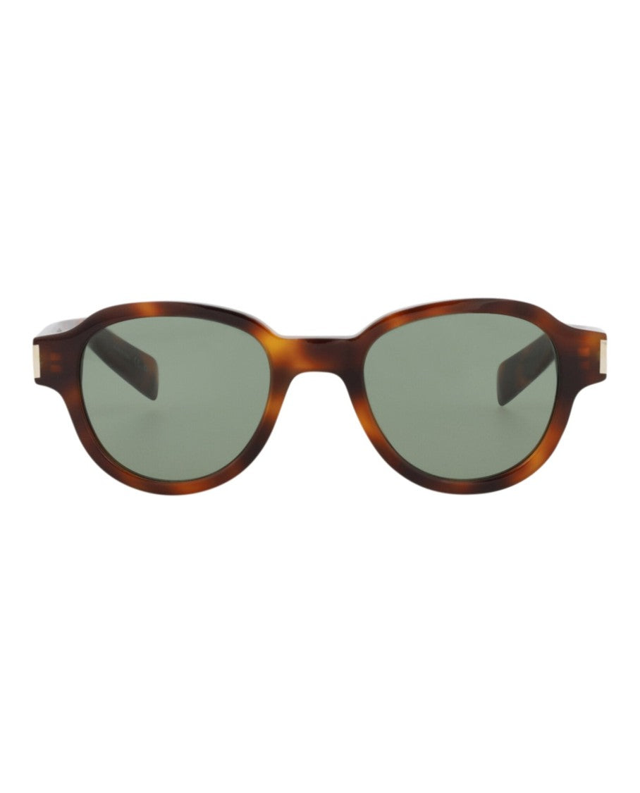 Saint Laurent Round-Frame Acetate Sunglasses