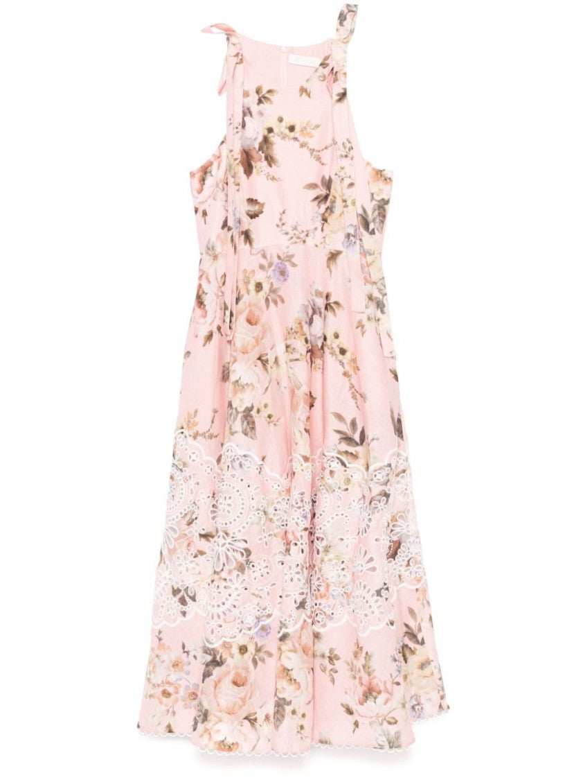 Zimmermann `Acacia` Broderie Midi Dress