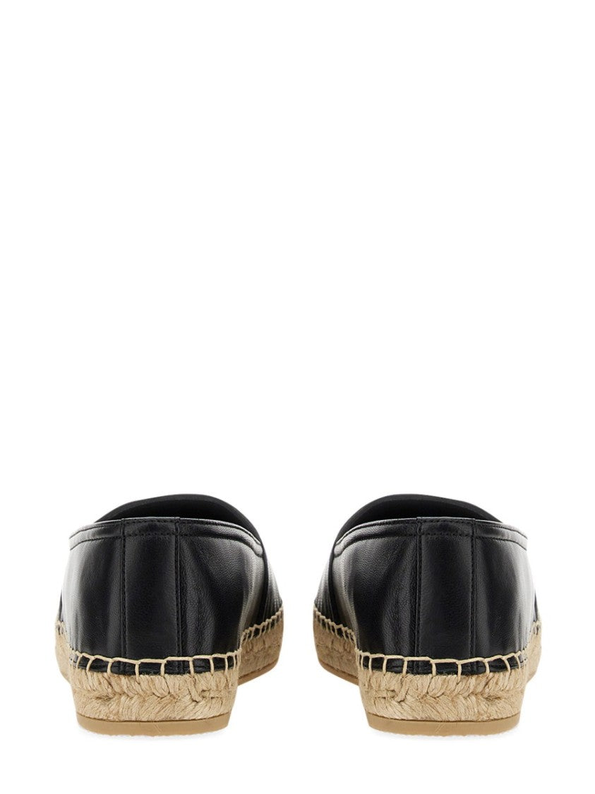 Saint Laurent Espadrilles With Subtle Embossed Monogram