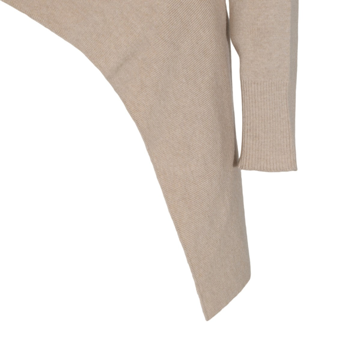 Lanvin Asymmetrical Hem Turtleneck Sweater