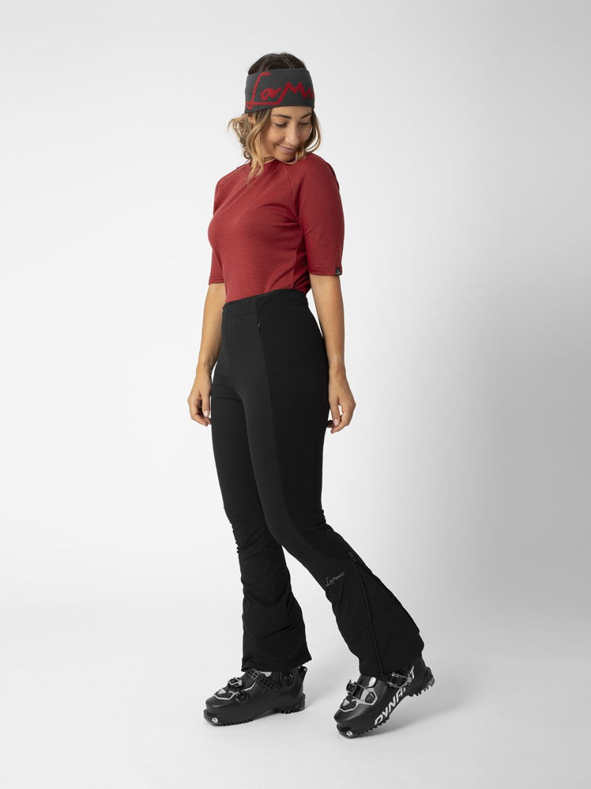 Lamunt Black Johanna Ski Touring High-Waist Leggings