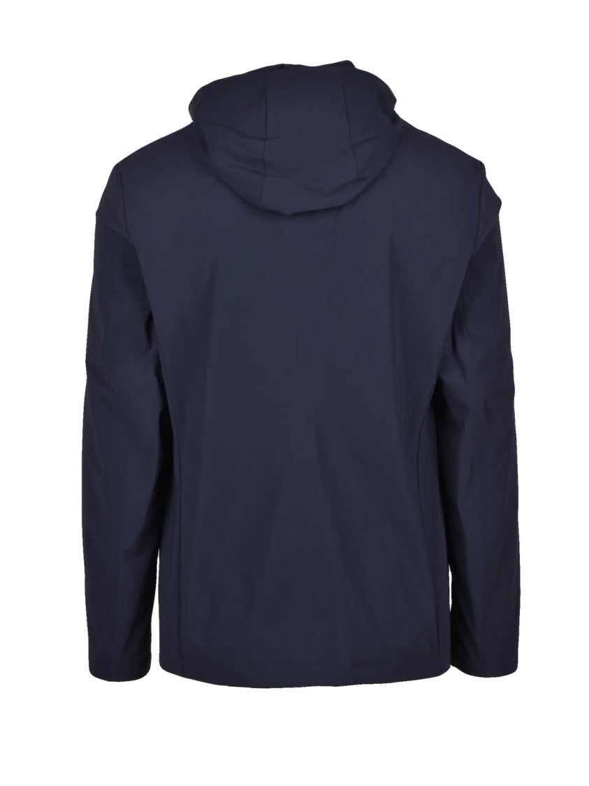 Duno Lightweight Technical Fabric Nylon Jacket With Button Closure