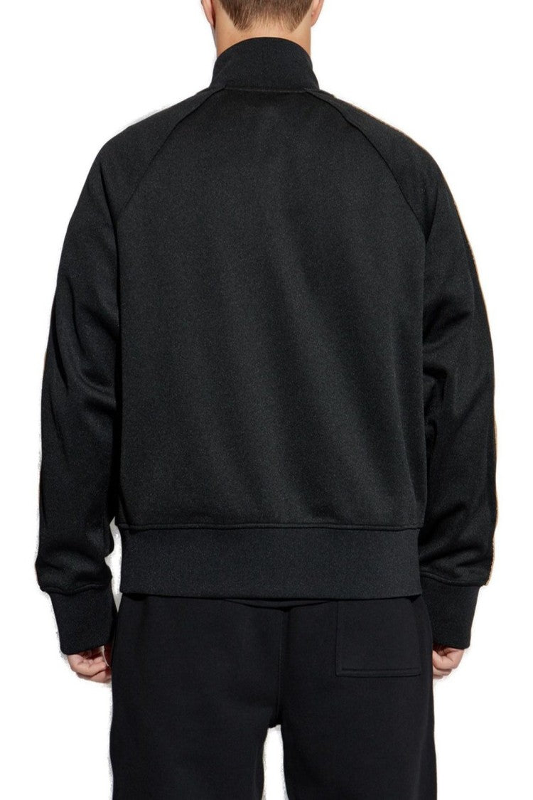 Burberry Structured Black Jacket With High Collar And Tailored Fit