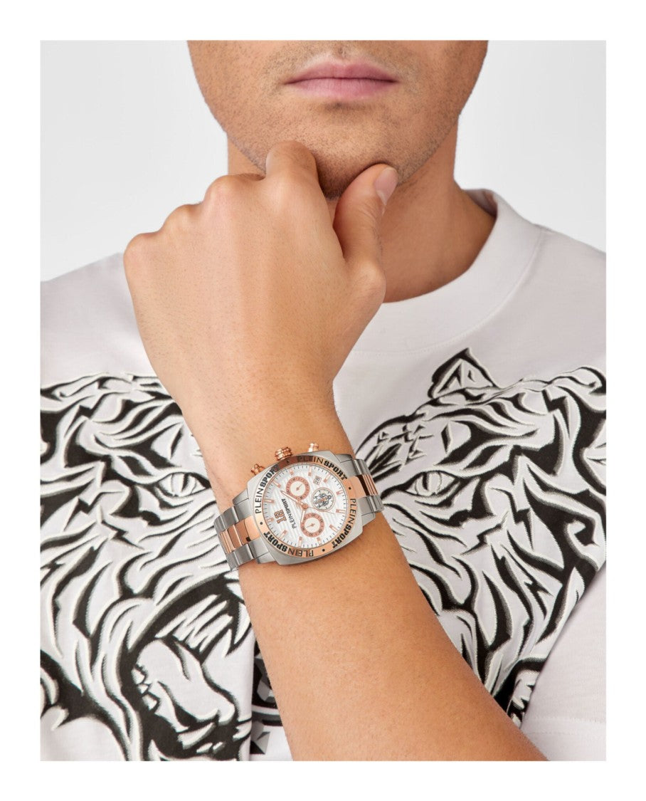 Plein Sport Wildcat Chronograph Watch With Two-Tone Case