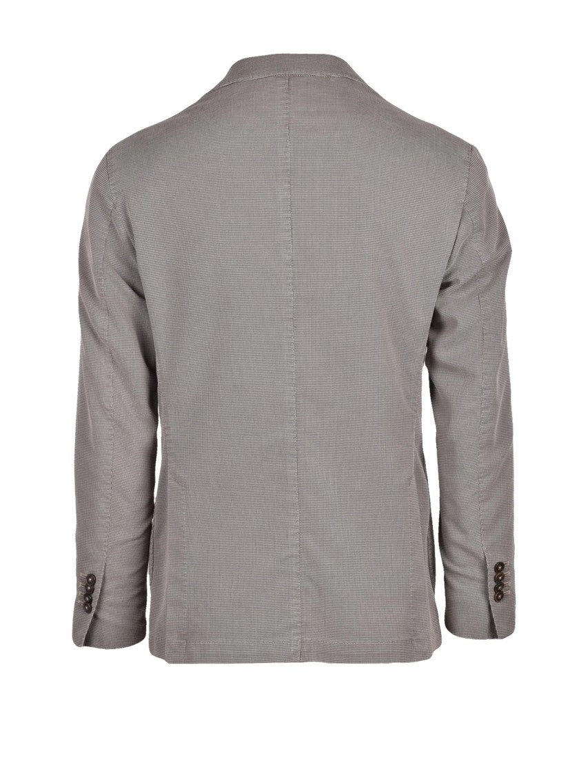 L.B.M. 1911 Fitted Jacket Cotton Polyamide Elastane - Taupe