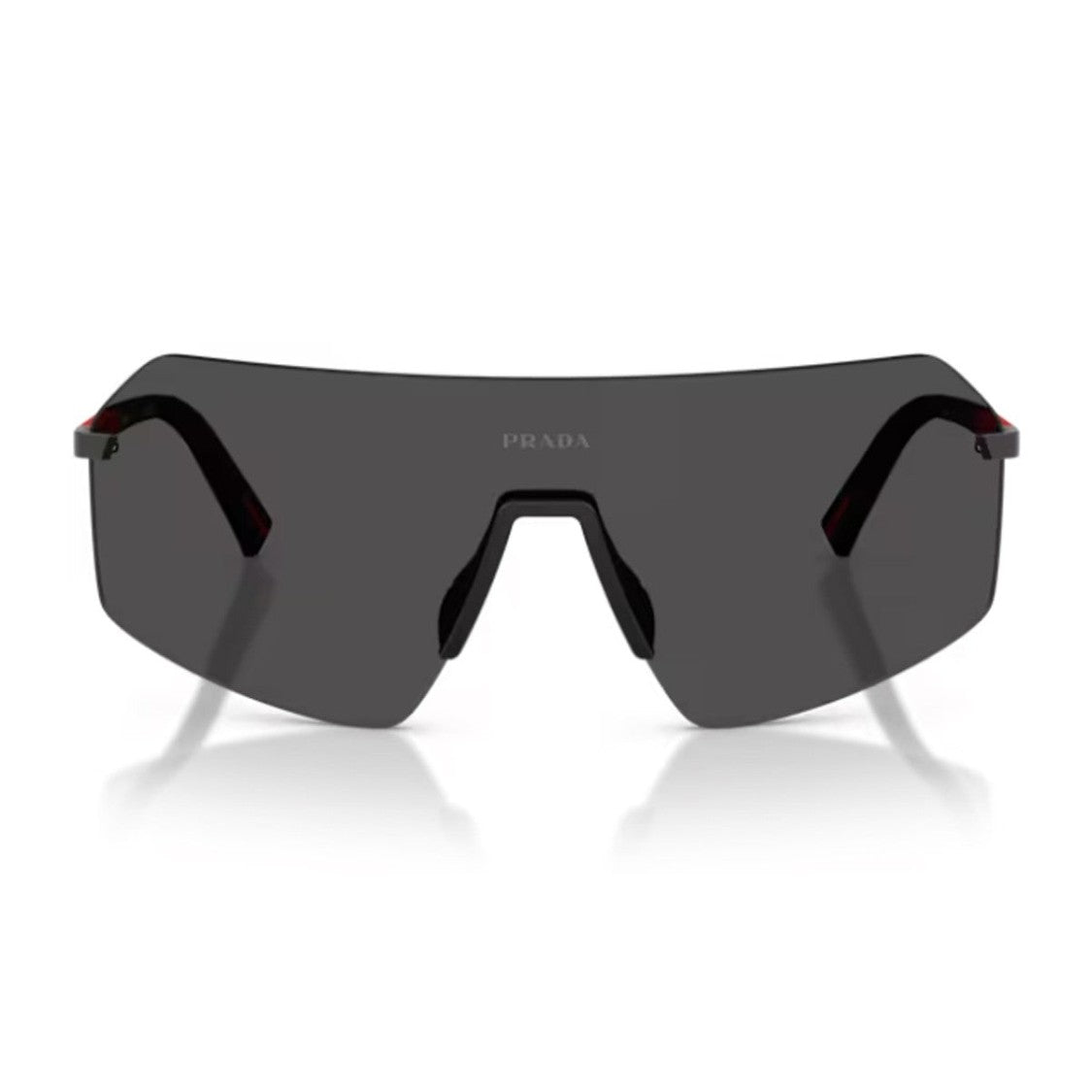 Prada Linea Rossa Black Ps B50s Nylon Mask Sunglasses
