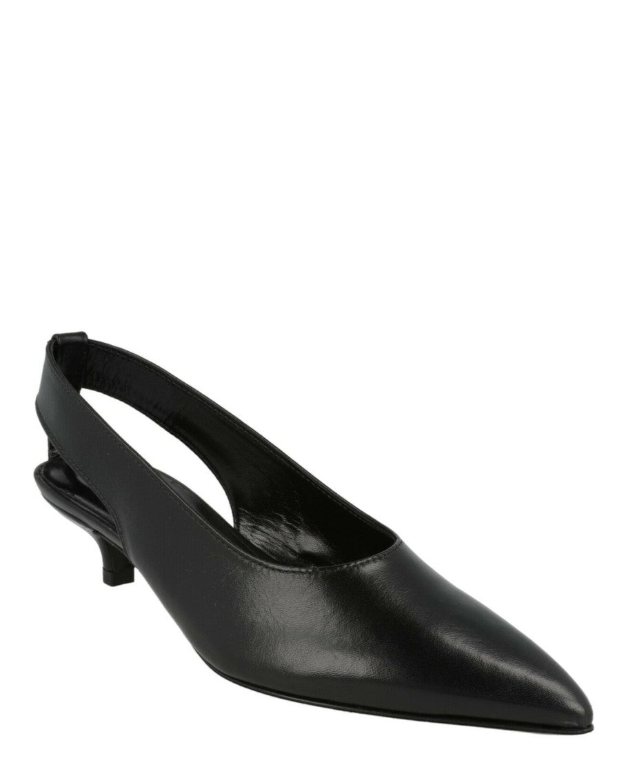 By Far Aina Leather Pumps