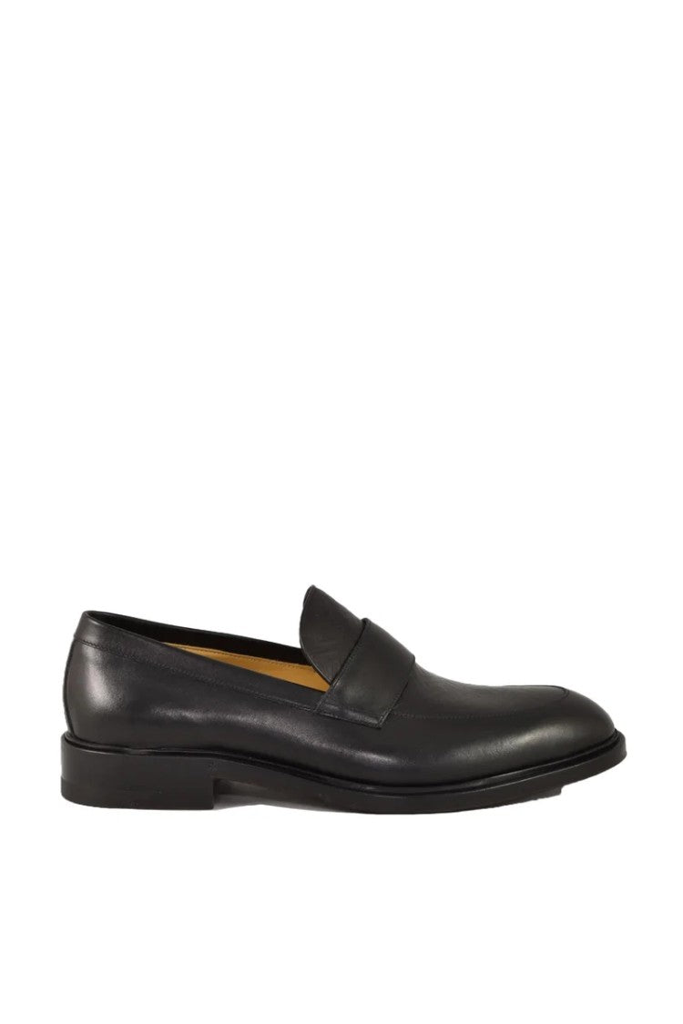 Testoni Bologna 1929 Bologna 1929 Black Leather Loafers