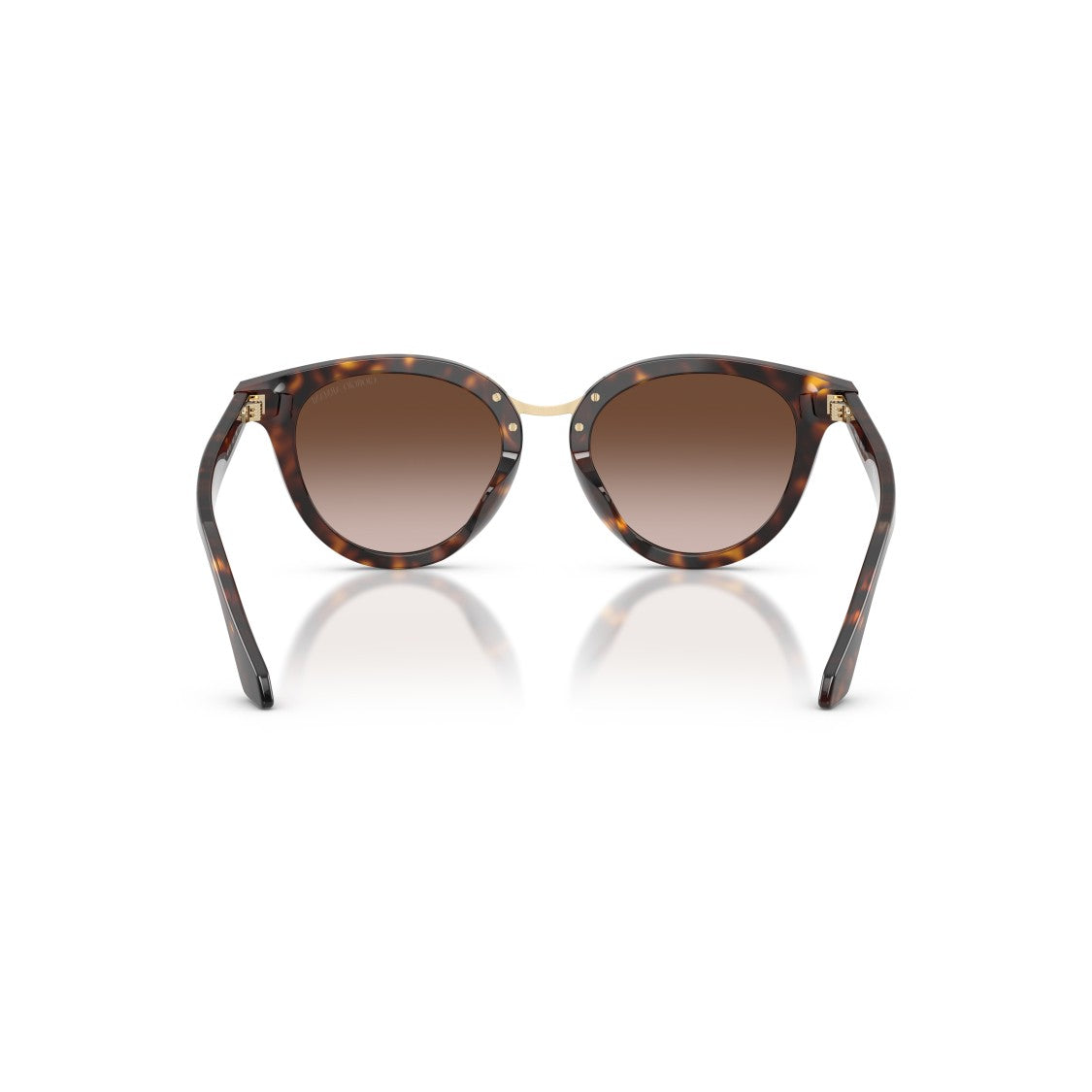 Giorgio Armani 0Ar8252u Rounded Cat-Eye Sunglasses With Tortoiseshell Acetate Frame