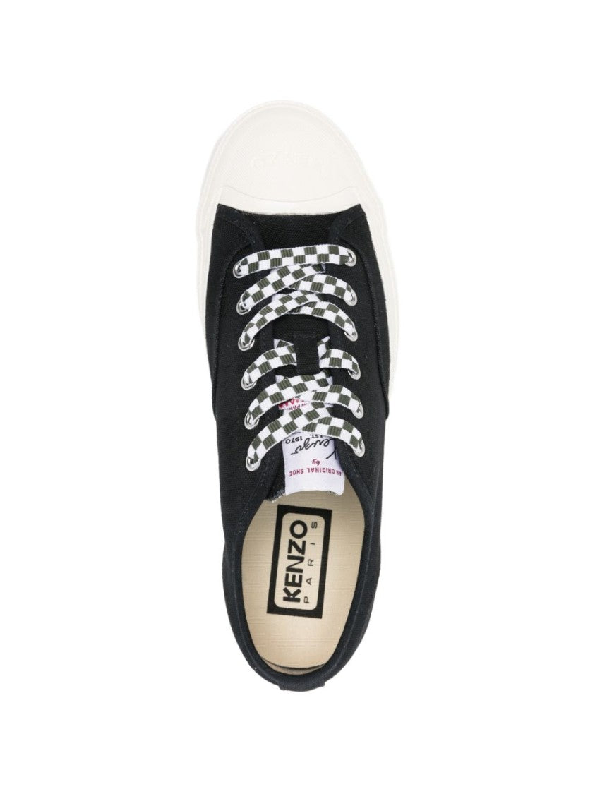 Kenzo Low-Top Sneakers In Silk