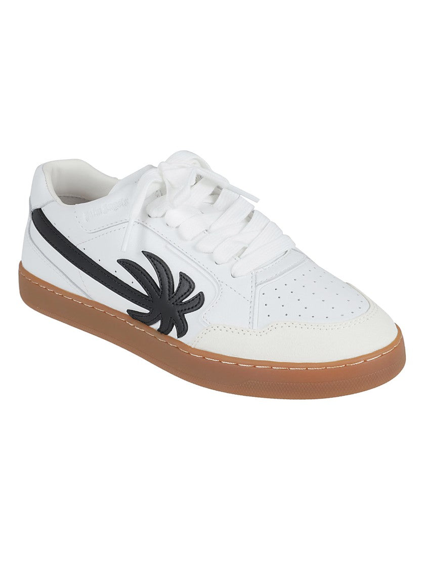 Palm Angels Palm Leaf White Sneakers