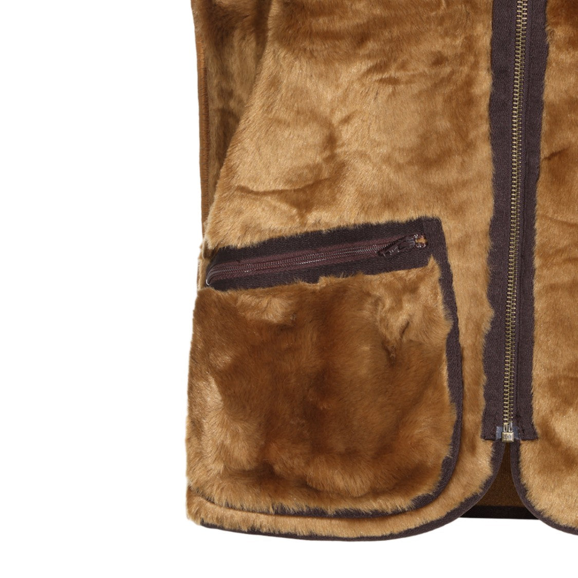 Barbour Sleeveless Plush Pocket Jacket