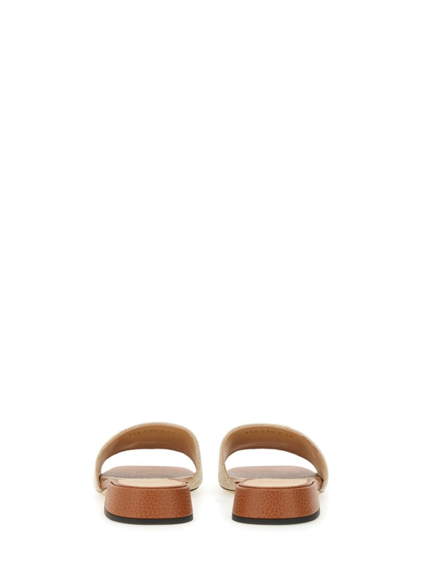 Valentino Garavani "Vlogo Signature" Slide Sandal