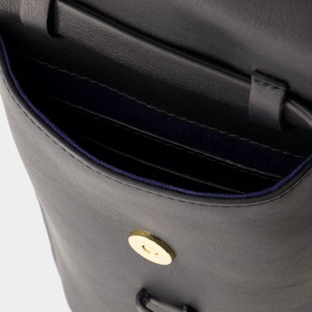 Ines De La Fressange Leonore Crossbody - Leather - Black