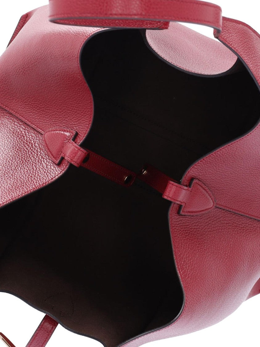 Tod's "T Timeless" Small Tote Bag Red