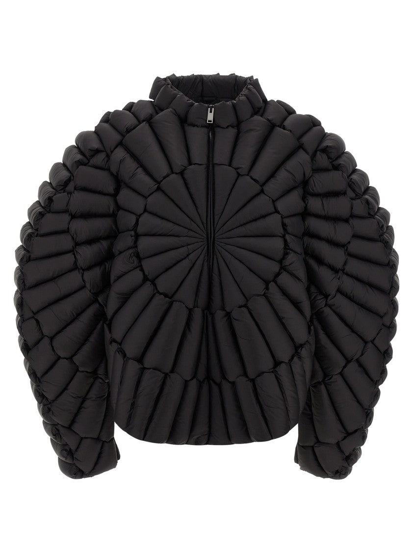 Raxxy 3D Structured Down Jacket With Goose Feather Padding