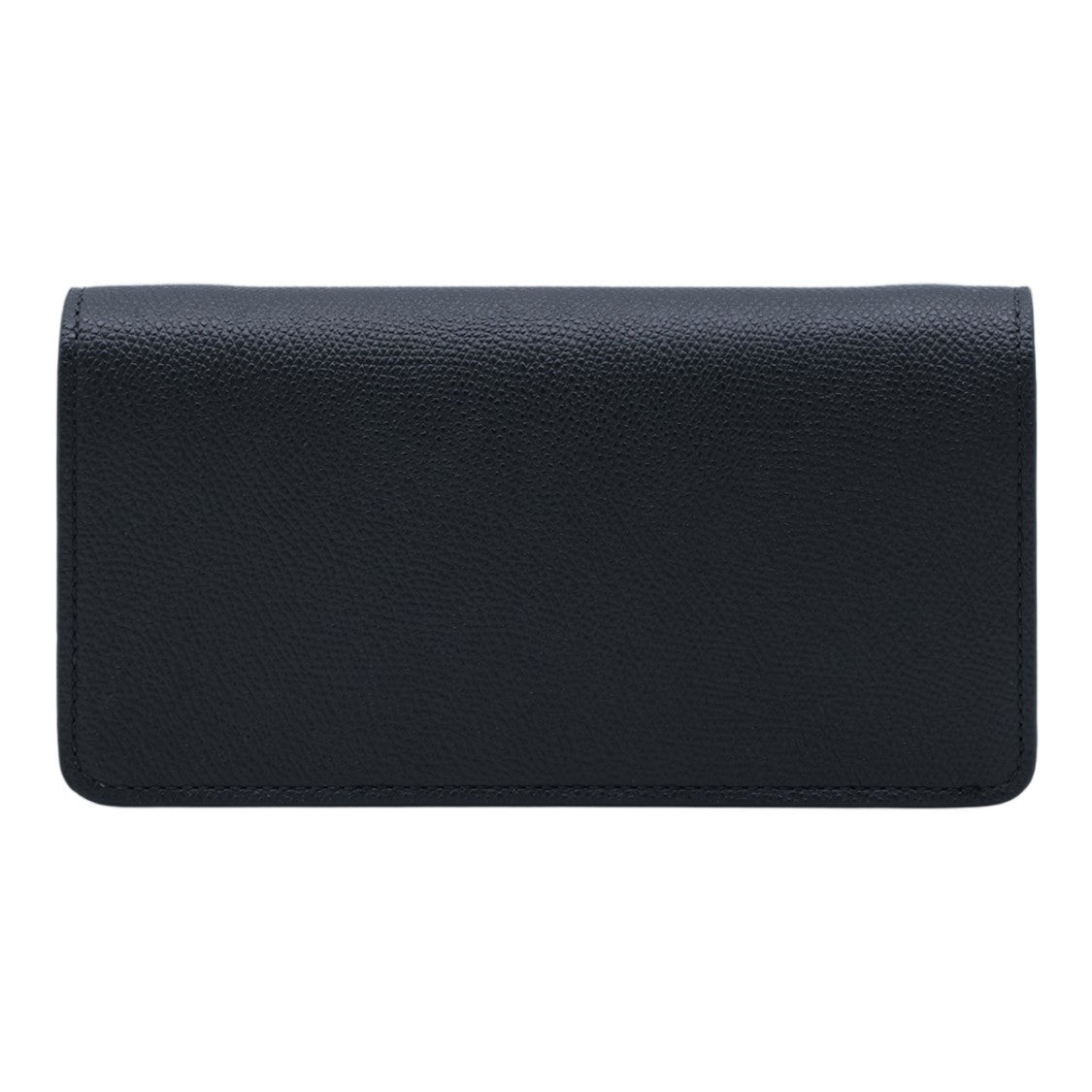 Valentino Garavani Black Textured Flap Rectangular Handbag