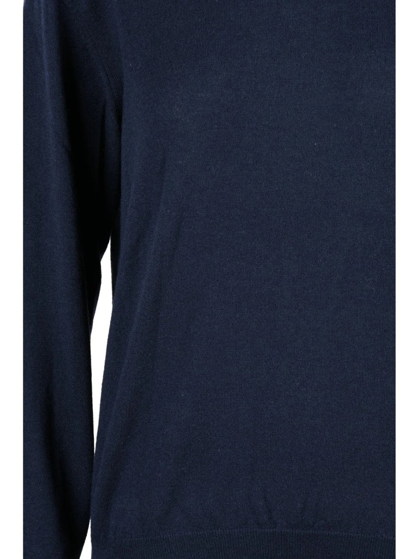 Aspesi Crew Neck Pullover In Luxurious Wool Cashmere Blend