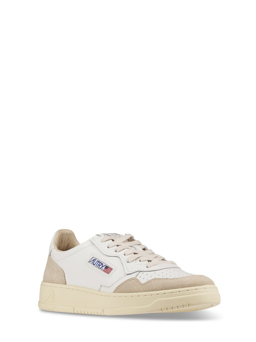 Autry Low-Top Sneakers With Leather And Suede Accents