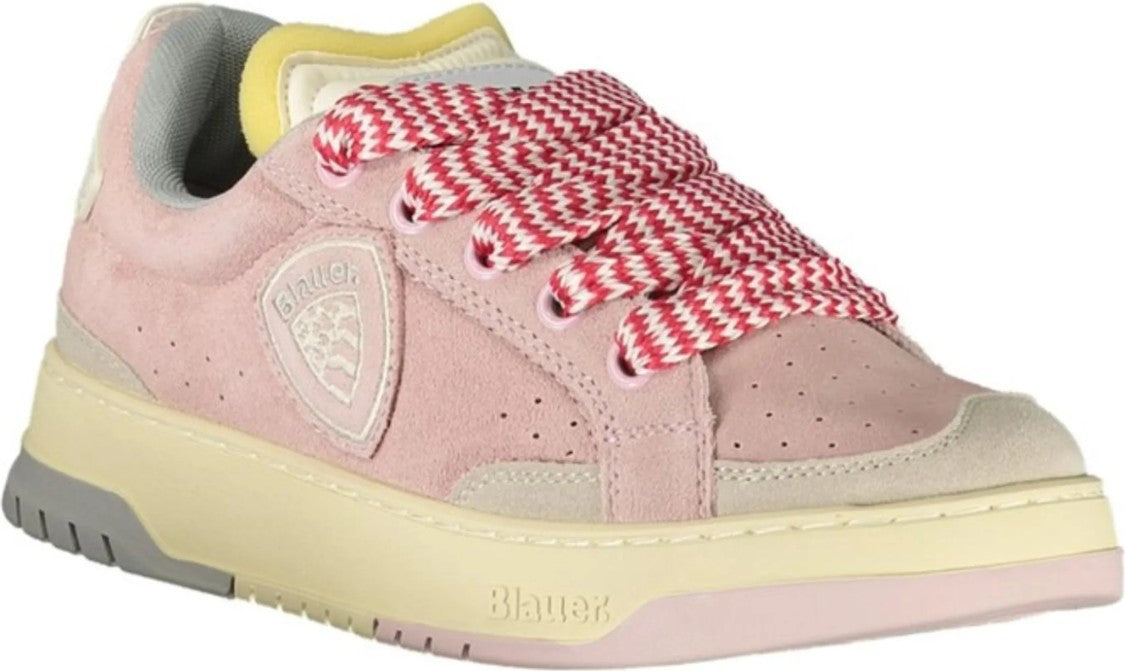 Blauer Pink Suede Sneakers
