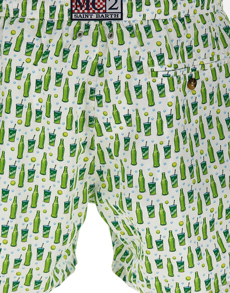 Mc2 Saint Barth Lighting Micro Fantasy Swim Shorts