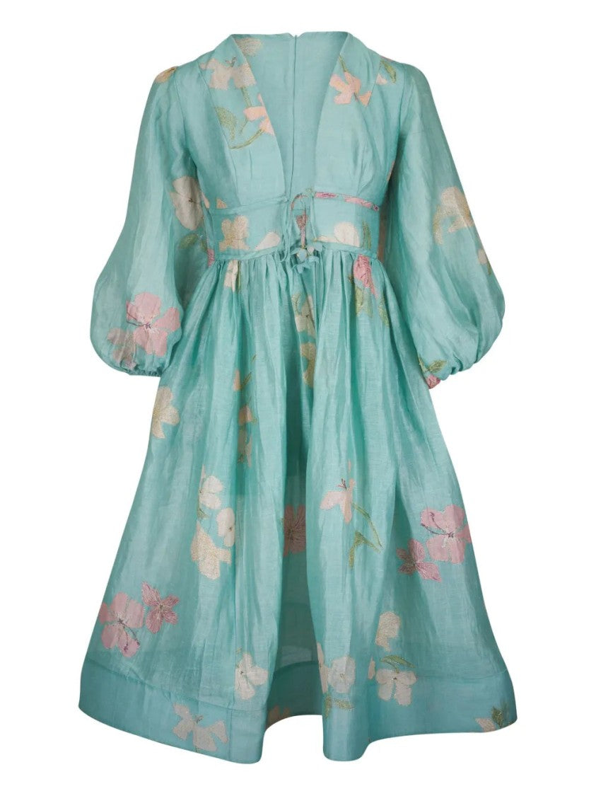 Zimmermann Floral-Print Dress