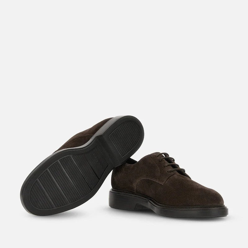 Hogan Rich Suede Derby Shoes